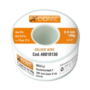 Stagno XDOME 63/37 confezione da 100gr Ø 0,8MM