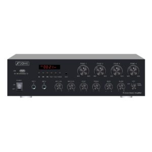 Amplificatore XDOME 4 zone, 400W 4ohm & 8ohm BT, TUNER e USB