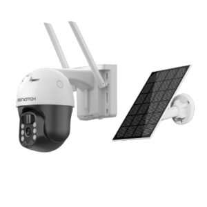 Telecamera WiFi IP66 a batteria con pannello solare