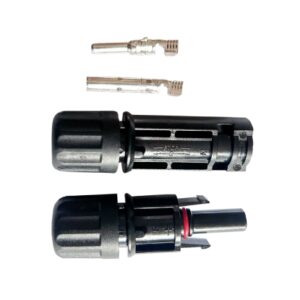Kit connettori MC4 a crimpare IP67 per pannelli fotovoltaici
