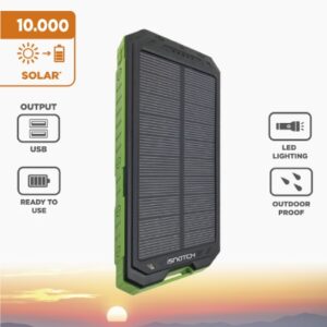 Power bank a energia solare 10000mah S10