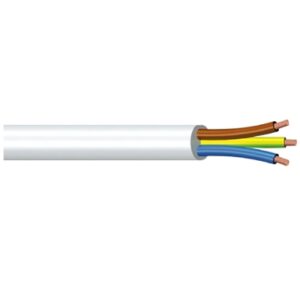 Cavo elettrico multipolare 3x1,0 - Bianco
