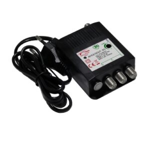 Amplificatore da interno 20db 1in 2out - AMS2/3OUT -5G Jollyline