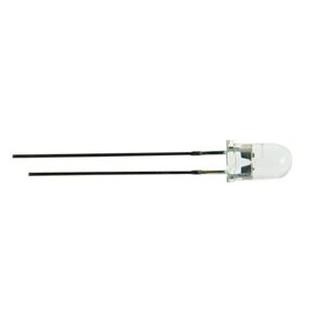 LED 5mm Trasparente Luce BIANCA 20° 20000mcd