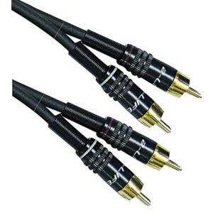 Cavo Audio 2 x RCA M - 2 x RCA M GOLD 1,5 mt