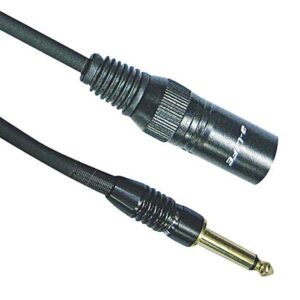 Cavo Audio Jack 6,3 mo. - spina Cannon 3 mt GOLD