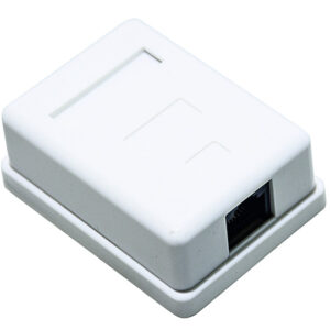 Presa di rete da parete RJ45 CAT6 ad 1 ingresso