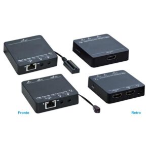 Extender HDMI su UTP CAT6 con loop out