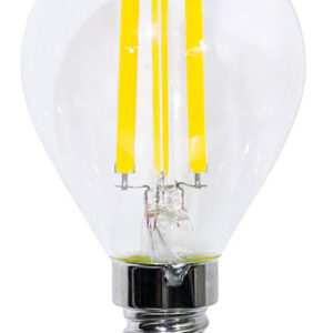 LED E14 2,5W 2700°K Sfera in vetro