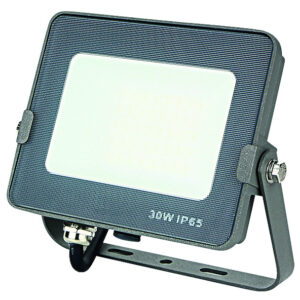 Faretto LED Serie FA4 - 30W - 110° - IP65 - 4000K Grigio
