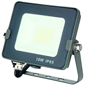 Faretto LED Serie FA4 - 10W - 110° - IP65 - 4000K Grigio