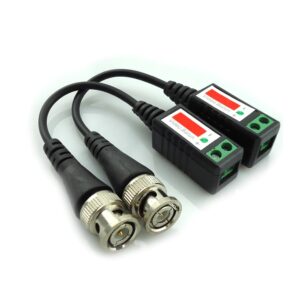 Video Balun BNC con 10 cm di cavo