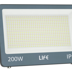 Proiettore LED Grigio IP66, 200W, 110°, 3000K/4000K/6500K, LM20000