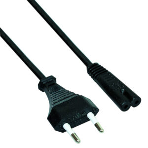 Cavo d'alimentazione 220V con spina a "8" - 1,5 mt