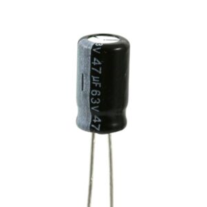 Condensatore Elettrolitico 47uf - 63Volt 105°