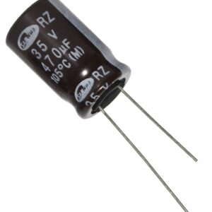 Condensatore Elettrolitico 470uf - 35Volt 105°