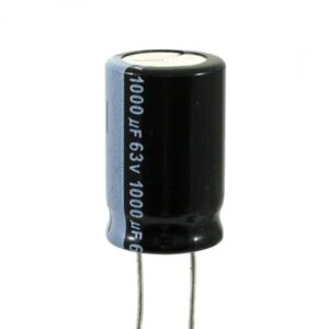 Condensatore Elettrolitico 1000uF - 63Volt 105°