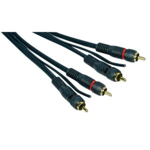 Cavo Audio 2 x RCA M - 2 x RCA M 5 mt + rem