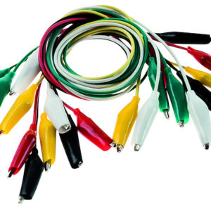 SET 10 CAVI COCCODRILLO L.480mm COLORI ASSORTITI