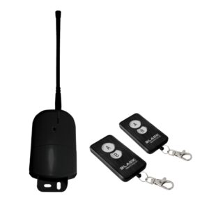 Kit ricevitore outdoor + radiocomandi 433Mhz Black