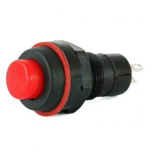 Interruttore a pulsante Rosso