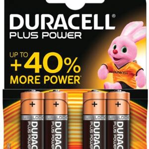 Batteria Alkalina AA Duracell Blister 4 pz