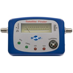 Misuratore di segnale Satellitare FINDER con bussola