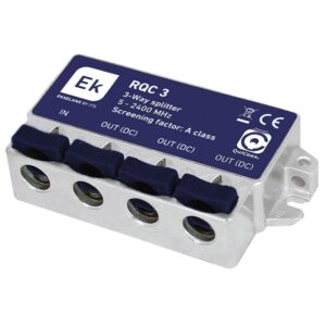 Partitore TV 3 vie Quicoax RQC3 EK