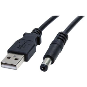 Cavo alimentazione USB - Spina Ø 3,5x1,35mm