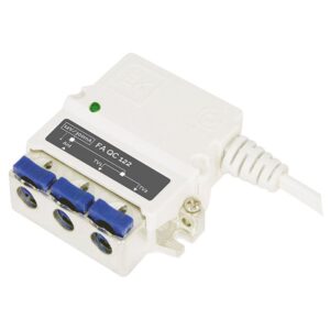 Alimentatore TV mini QuickCoax 12V 300mAh 2 usc.  EK FA QC 122