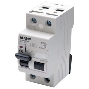 Interruttore Differenziale Puro - RCCB 230V 1P+N 25A 0,03A 2 moduli