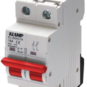 Interruttore Sezionatore - SD 230VAC 2P 16A 2 moduli