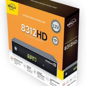 Decoder satellitare DIGIQUEST 8312 HD