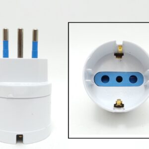Adattatore rete SP10A - Shuko Bianca