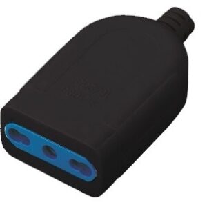 Presa rete 10/16A 250V Nero