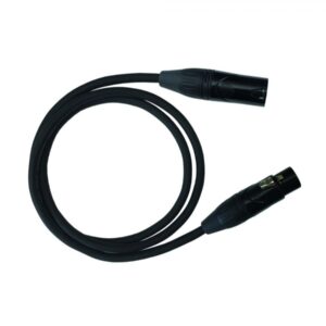 Cavo Audio XLR M - XLR F 3,00 mt, con guidacavo ZZIP