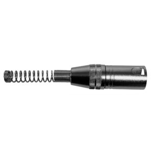 Spina XLR Fe con guidacavo
