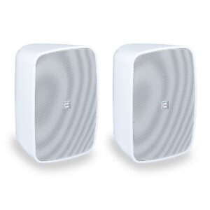 Coppia diffusori a parete IP-65 5.25" HELVIA LIVEO-530 Bianco