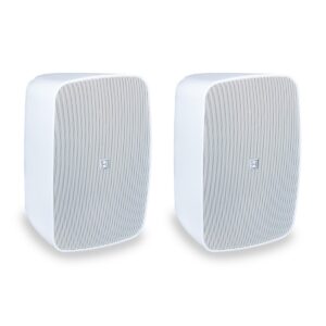 Coppia diffusori a parete IP-65 6.5" HELVIA LIVEO-640 Bianco