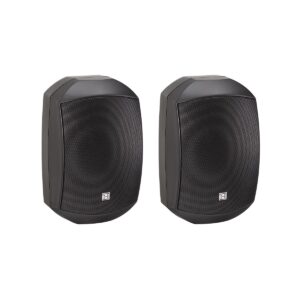 Coppia diffosori a parete IP-65 HELVIA LIDO-530 NERO
