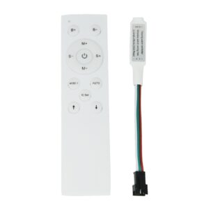 Kit controller e radiocomando per striscia led digitale running light strip