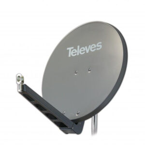 Parabola Ø 75 cm Televes Alluminio Grigia S75QSD-G