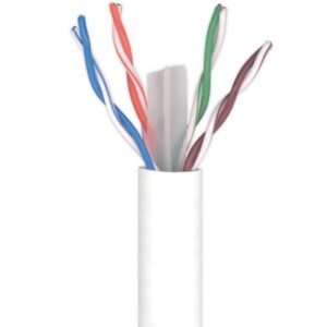 Cavo UTP a fili rigidi CAT6 Dca Cu 24AWG LSFH (305mt)