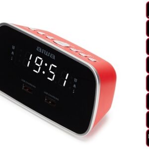 Radiosveglia con 2 USB Charge Aiwa CRU-19RD