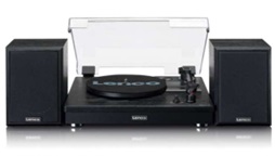 Sistema Giradischi con due altoparlanti separati - LENCO LS-101BK
