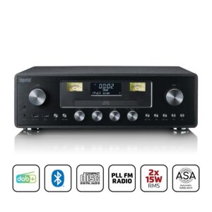 Radio DAB+/FM con lettore CD, USB, Bluetooth e funzione ASA IMPERIAL DABMAN 280CDBK