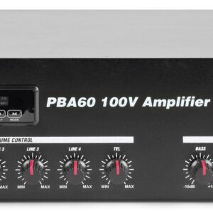 Amplificatore PBA 60 - 100V 60W con  MP3, TUNER e BT