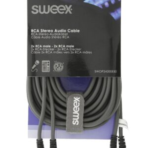 Cavo Audio 2 x RCA M - 2 x RCA M HiGrade 5 mt