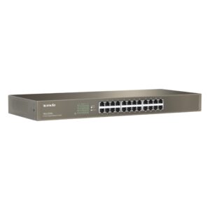 Switch Ethernet Tenda 24 porte 100/1000 per desk/rack