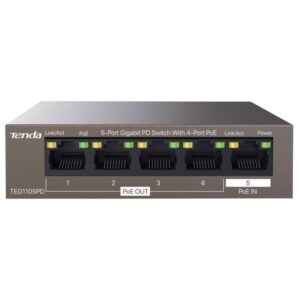 Switch Ethernet POE Tenda 5 porte 100/1000